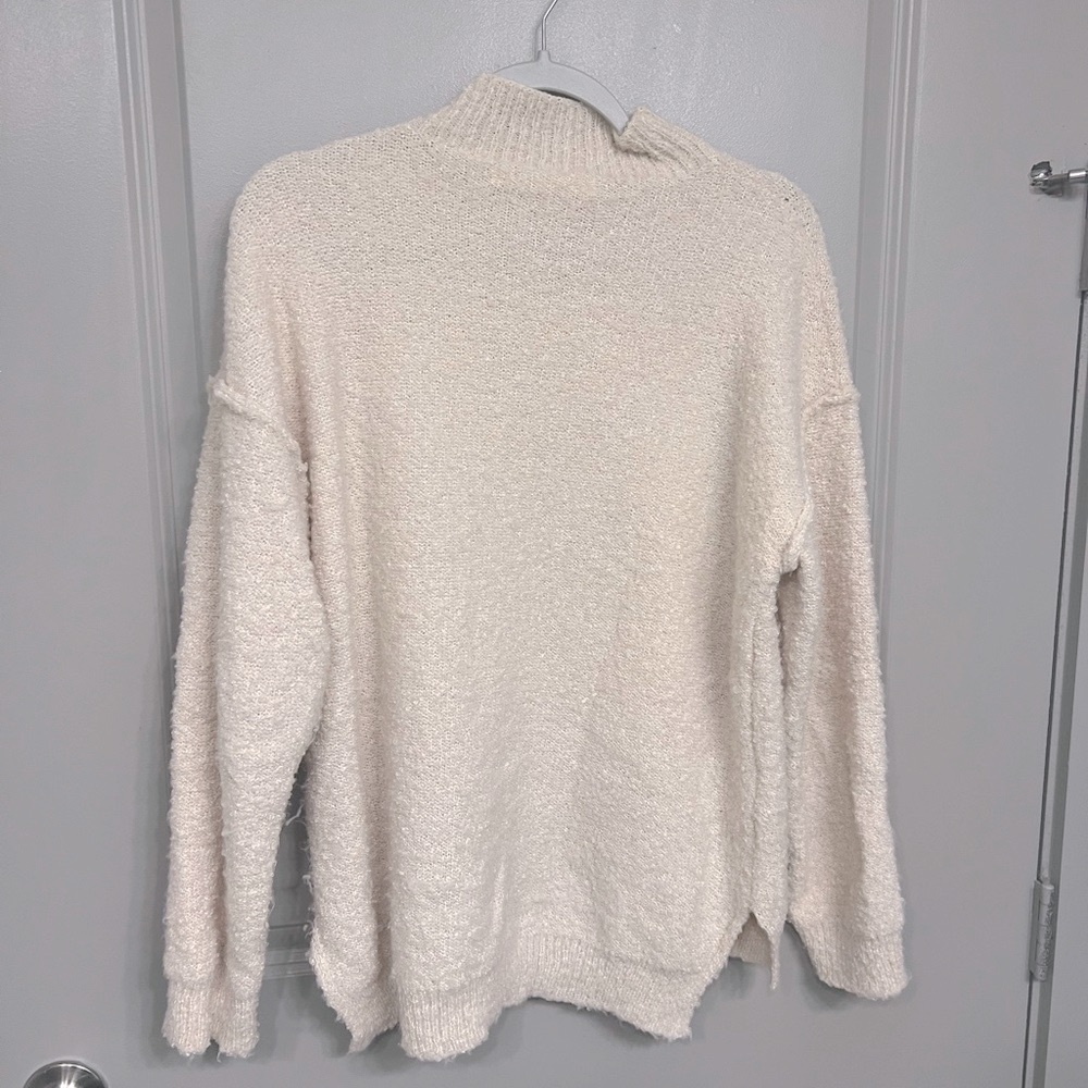 Altar'd State Mae Mock Neck Tunic Sweater